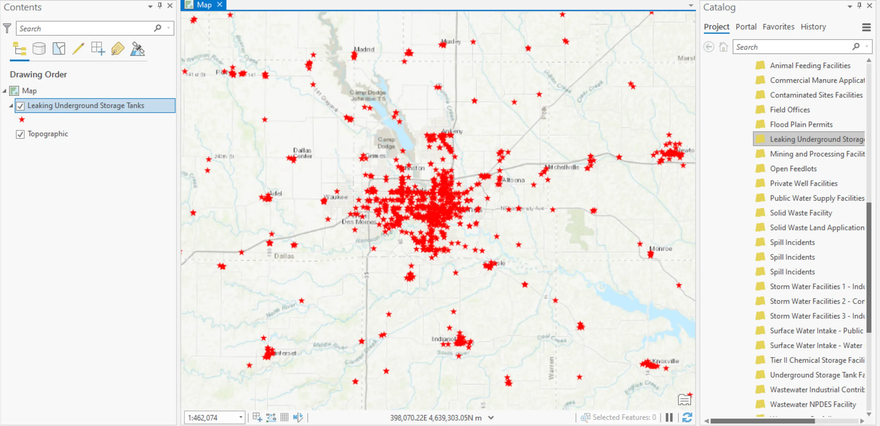 ArcGIS Pro add service