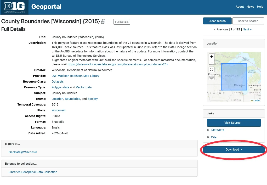 Polygon Feature Class