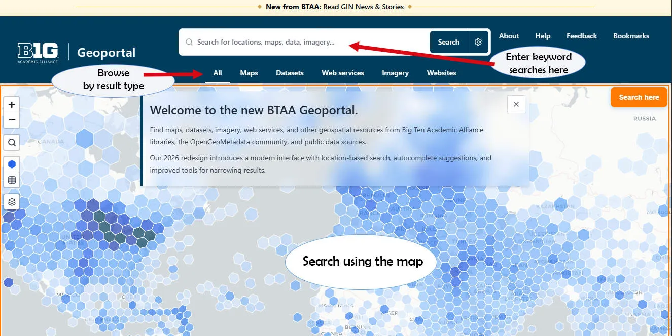 IGeoportal Homepage