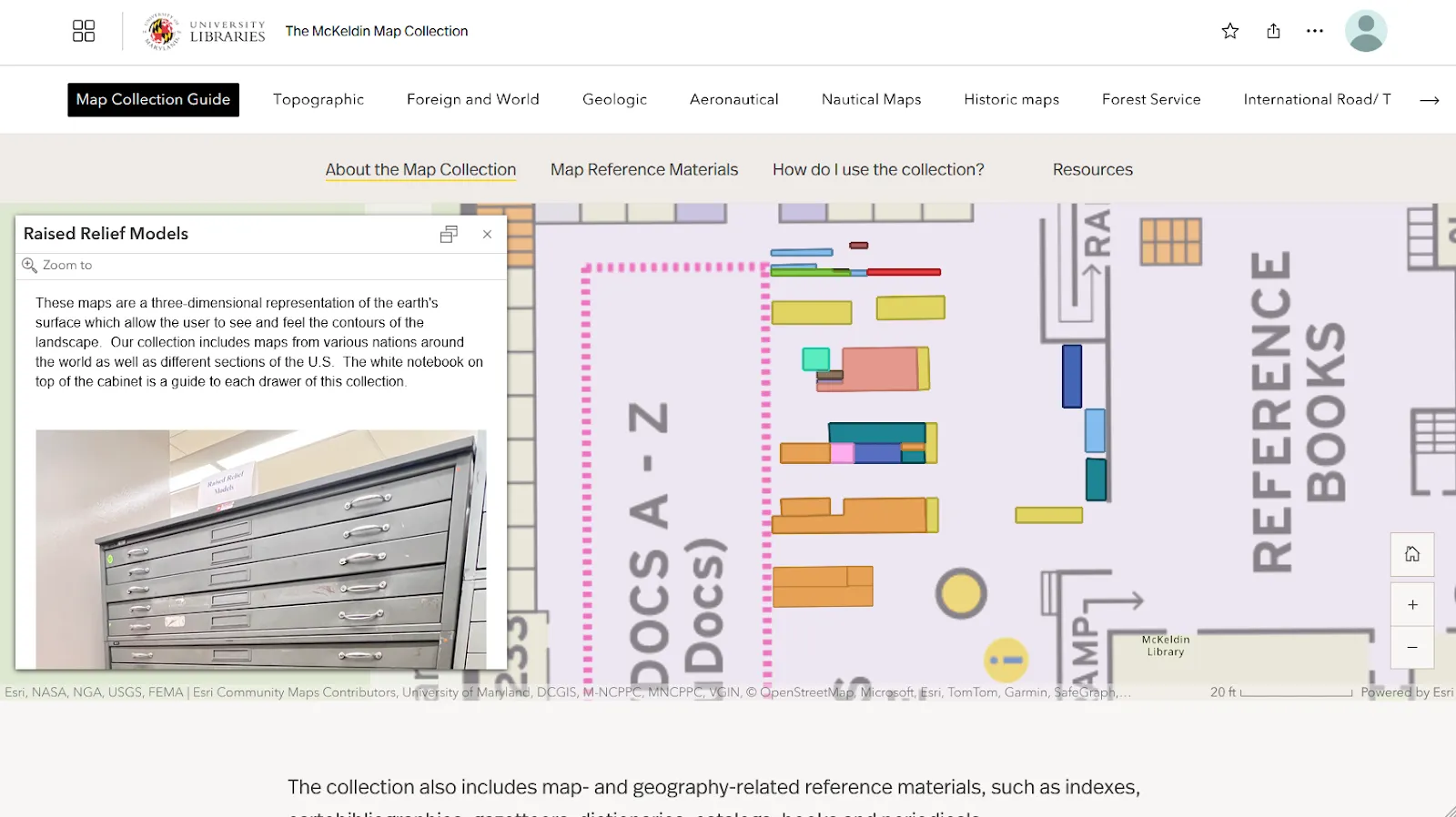 StoryMap screenshot