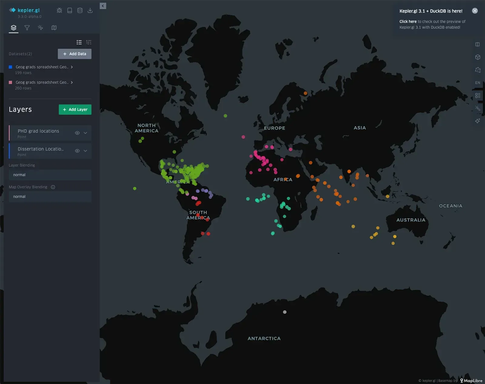 The Global Influence of Historic Penn State Geography PHD's